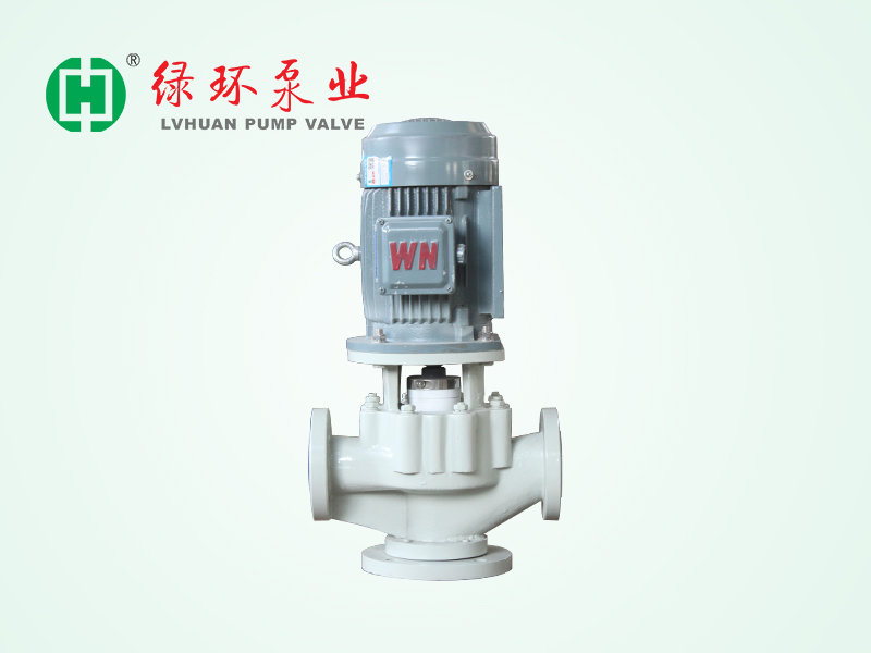 LGF衬氟立式管道泵